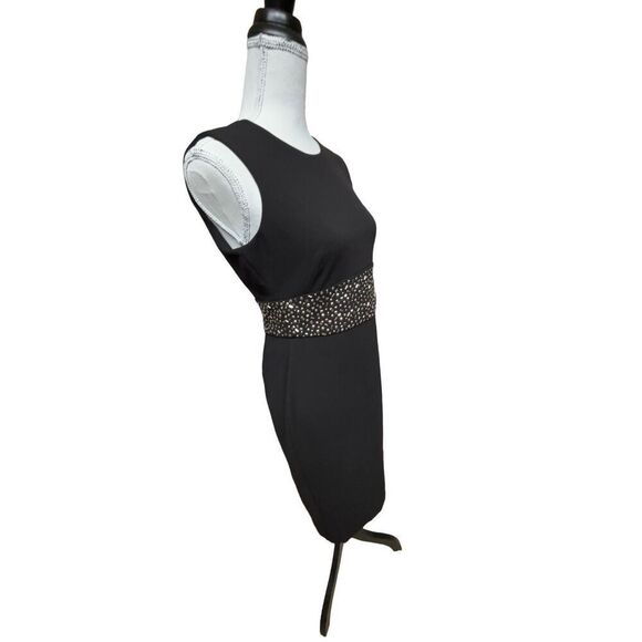 Calvin Klein Black Sleeveless Sheath Dress - Picture 3 of 13